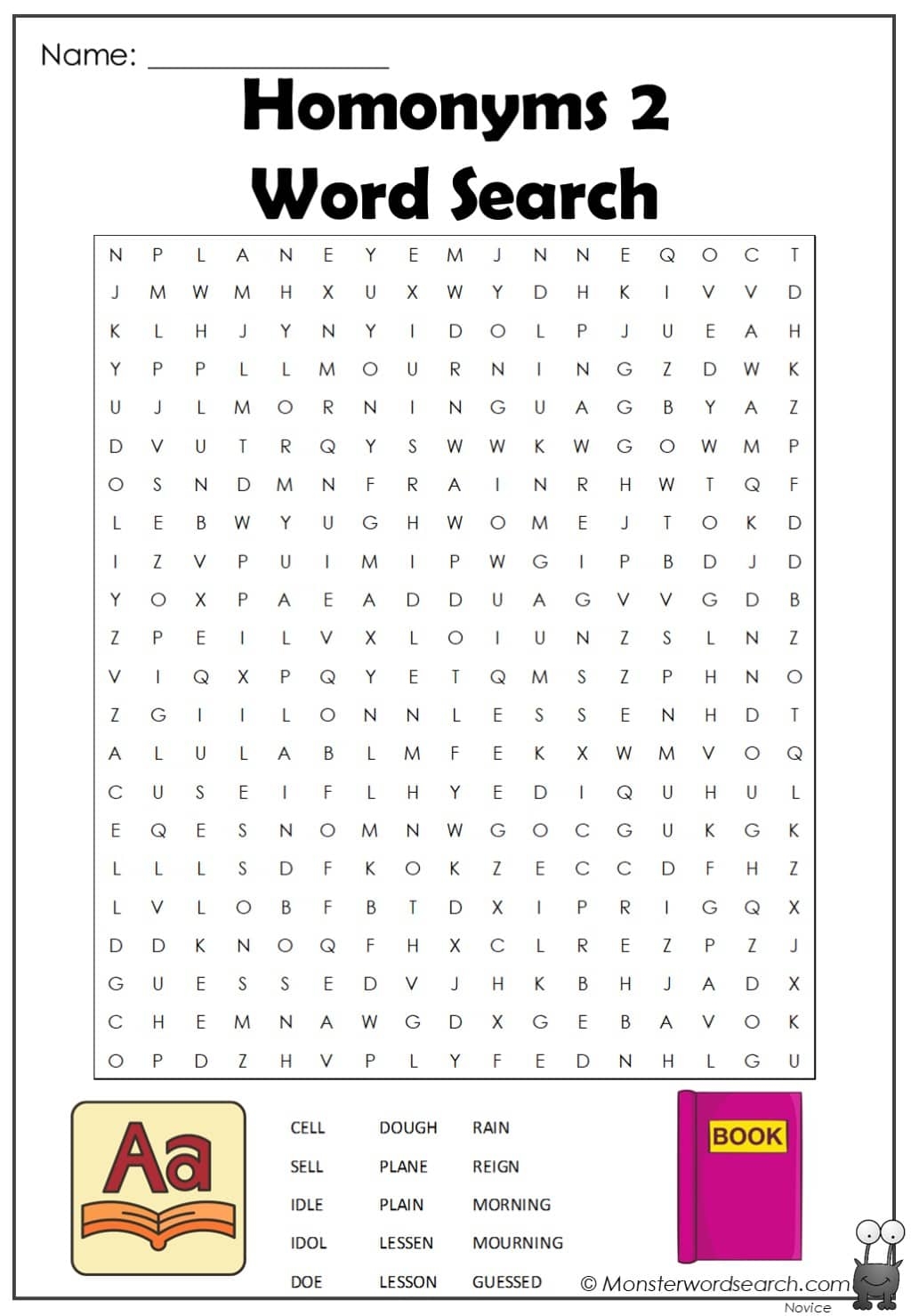 Word Search Booklet Printable Pdf