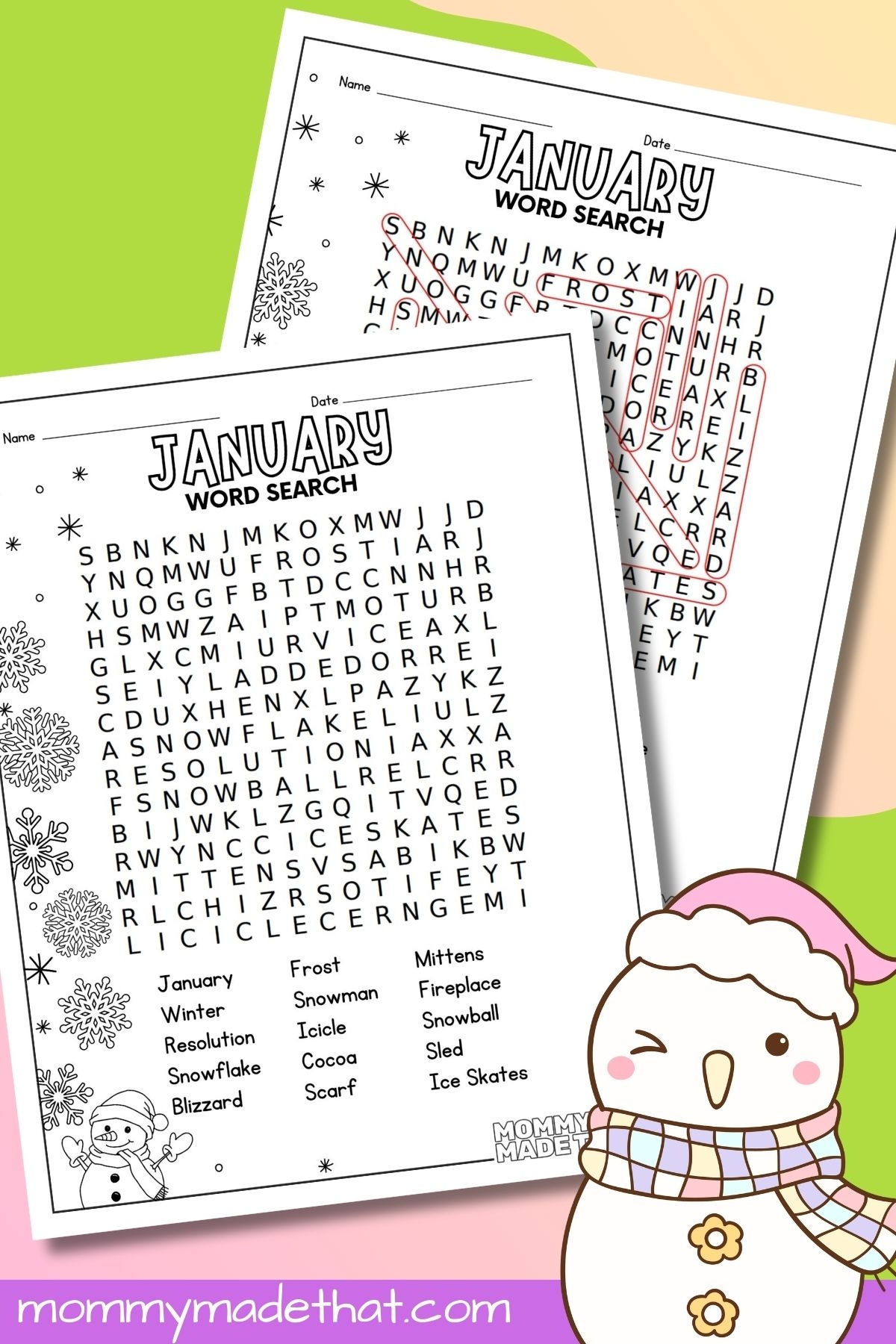 Free 5th Grade Word Search Printables