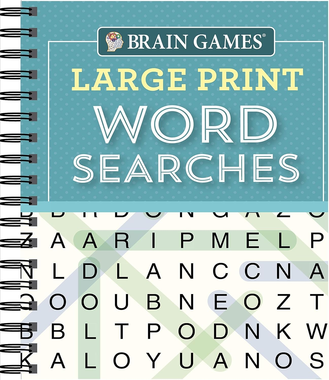 Large Print Word Search Brain Game Teal Liberia Ubuy