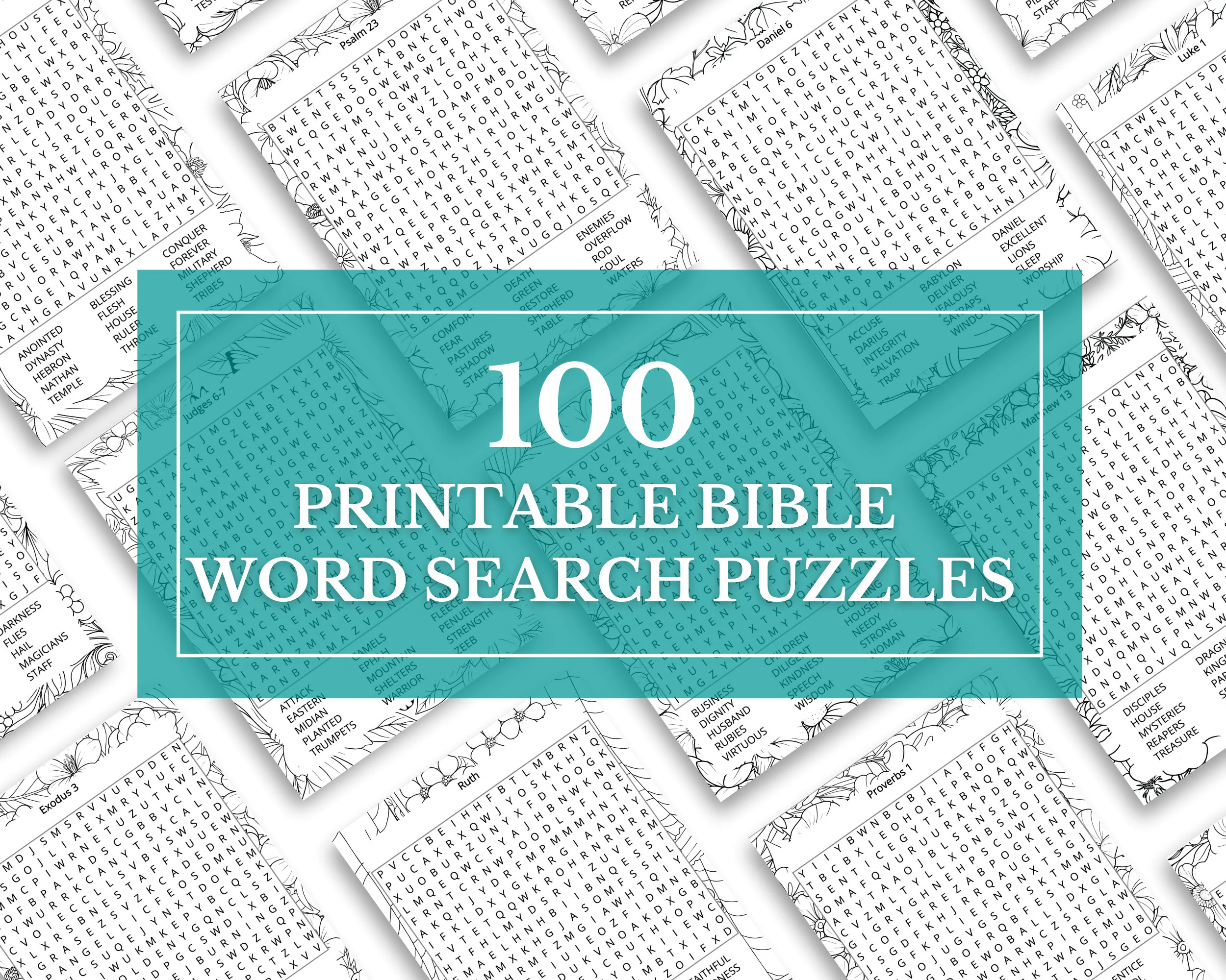 Large Print Word Search Printables Bible Word Search Large Print Christian Word Search Digital Download Etsy