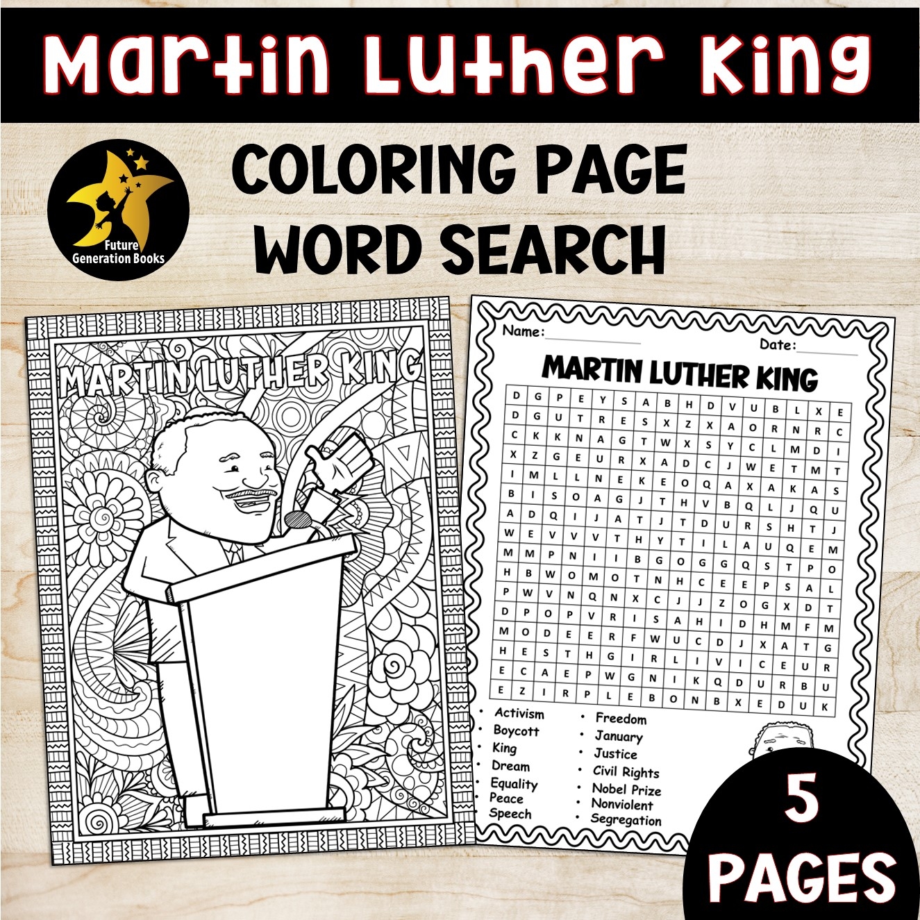 Martin Luther King Activities 2nd Grade Word Search Coloring Page Worksheets MLK Jr Day Activities Made By Teachers Martin Luther King Activities 2nd Grade Word Search Coloring Page Worksheets MLK Jr Day Activities Made By Teachers