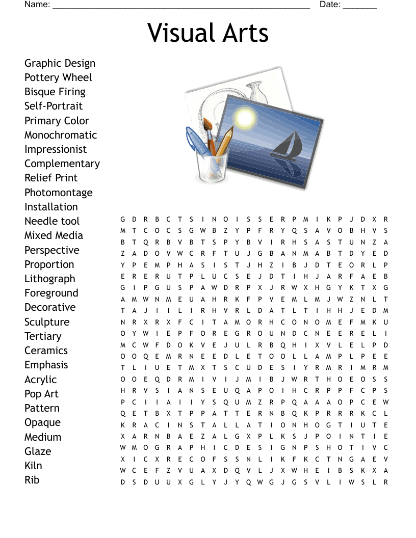 Mixed Media Word Search WordMint Mixed Media Word Search WordMint