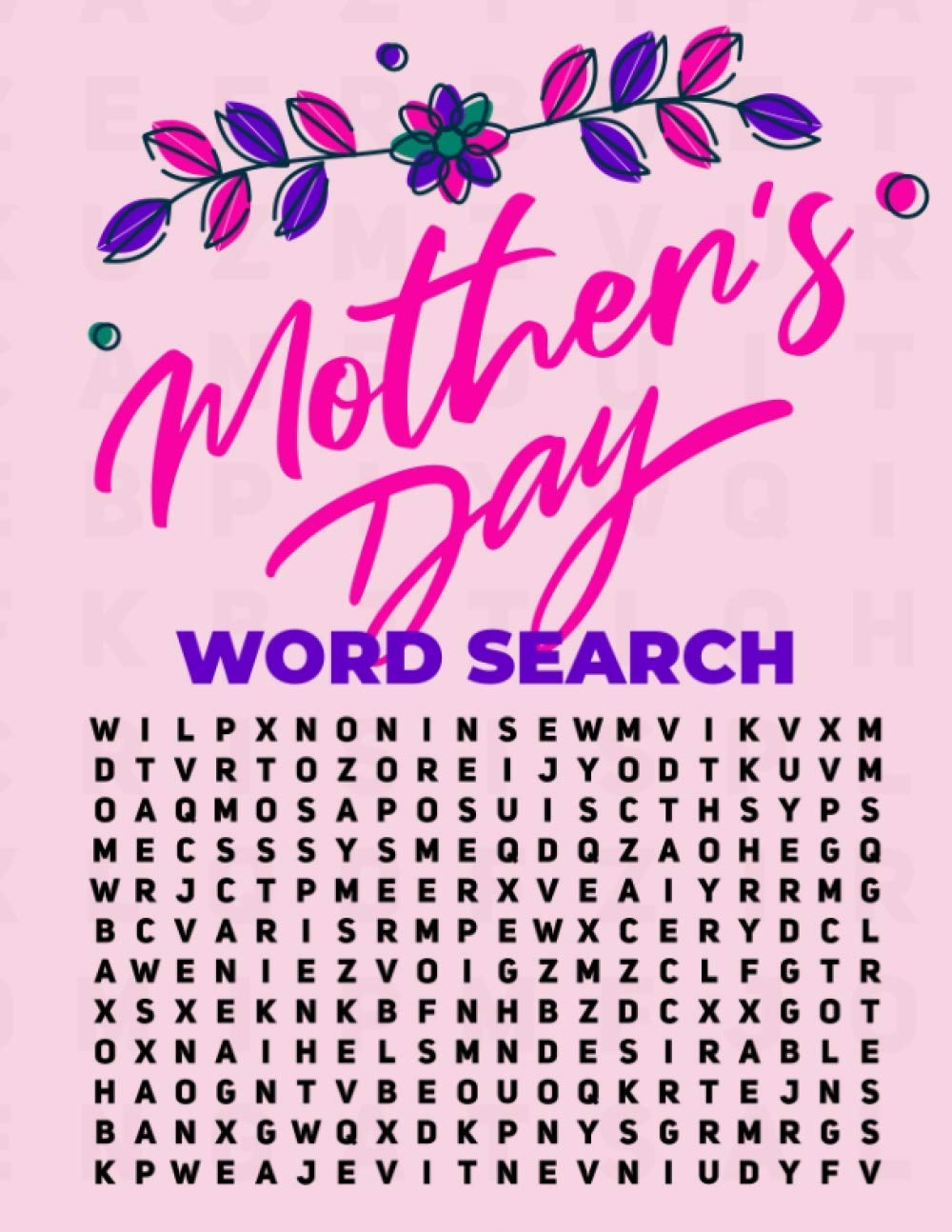 Word Search Free Mother's Day