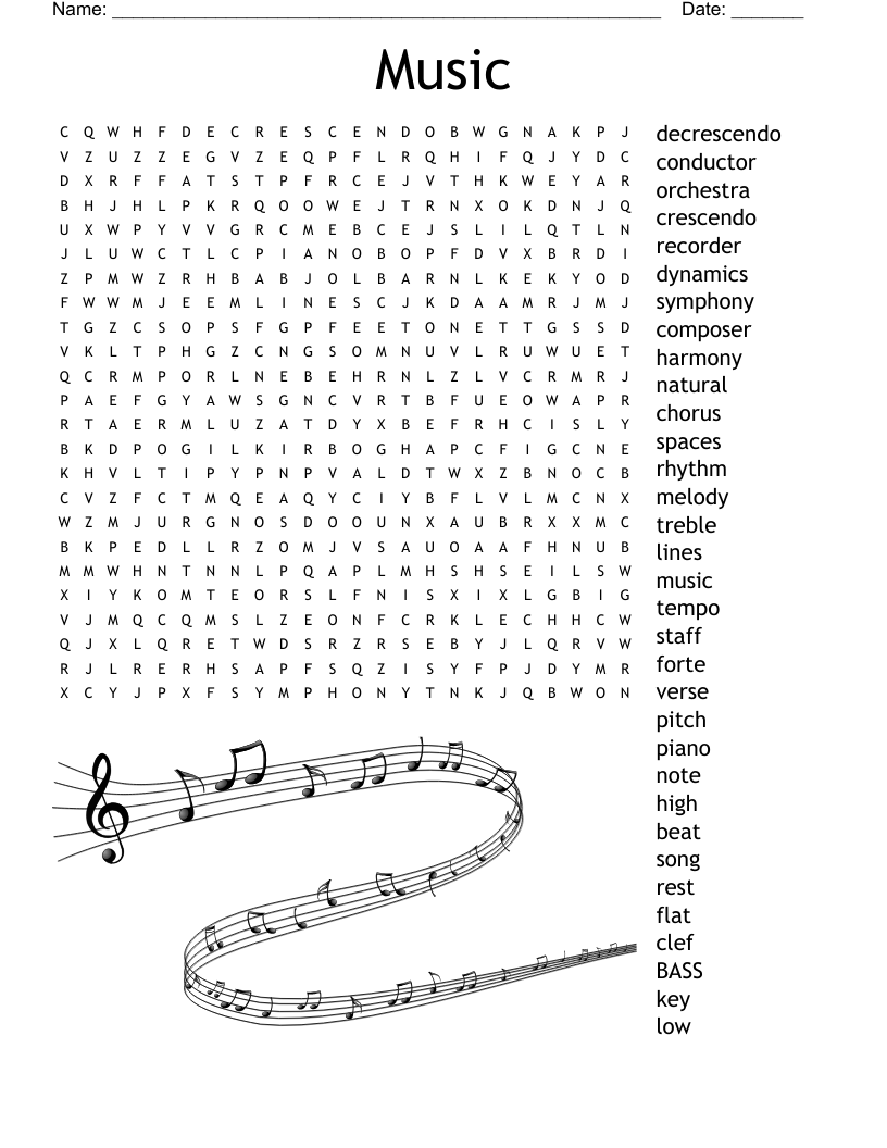 Printable Word Searches Medium Level
