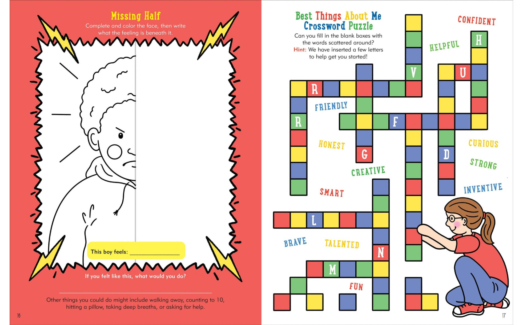 Emotions And Feelings Word Search