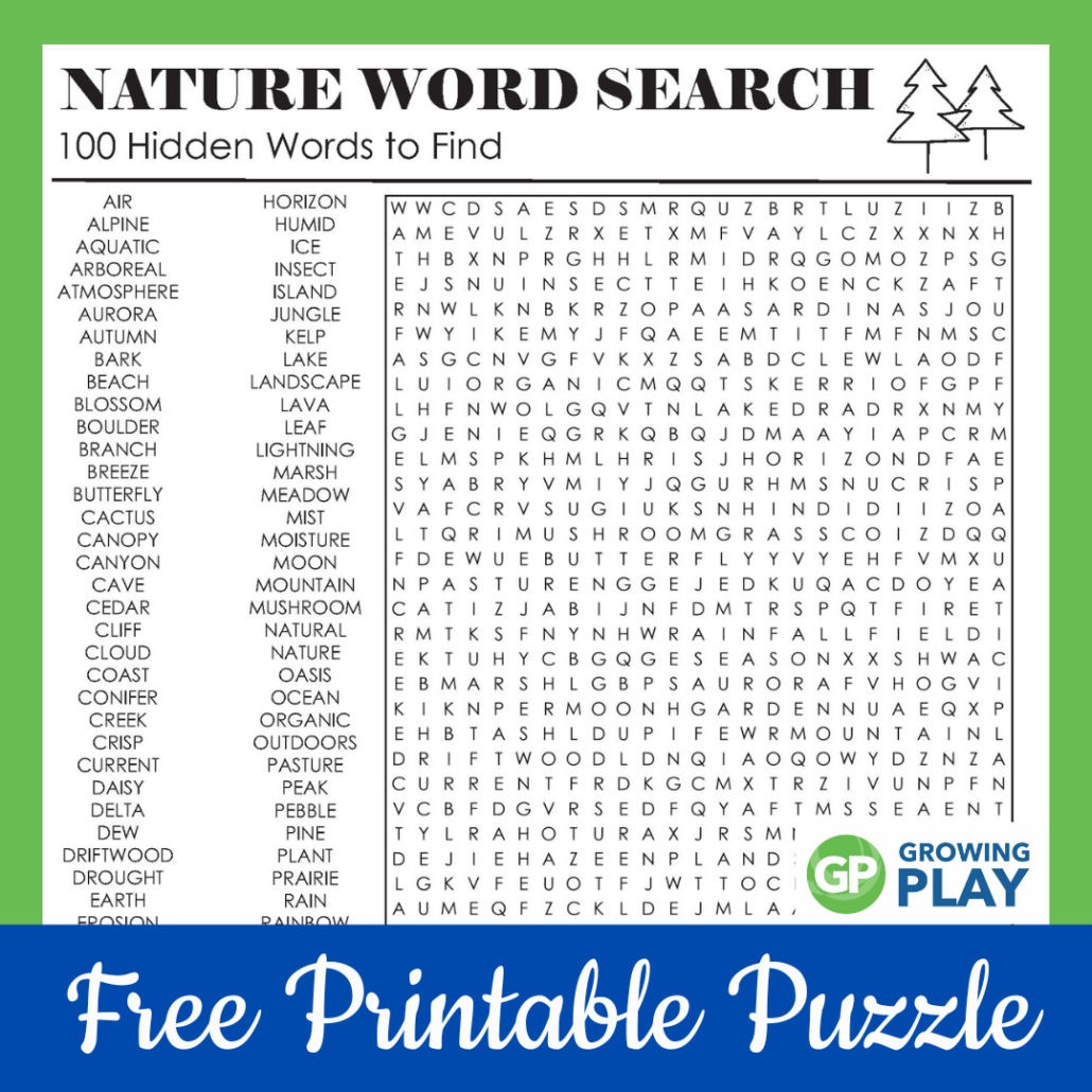 100 Word Search Printable Hard