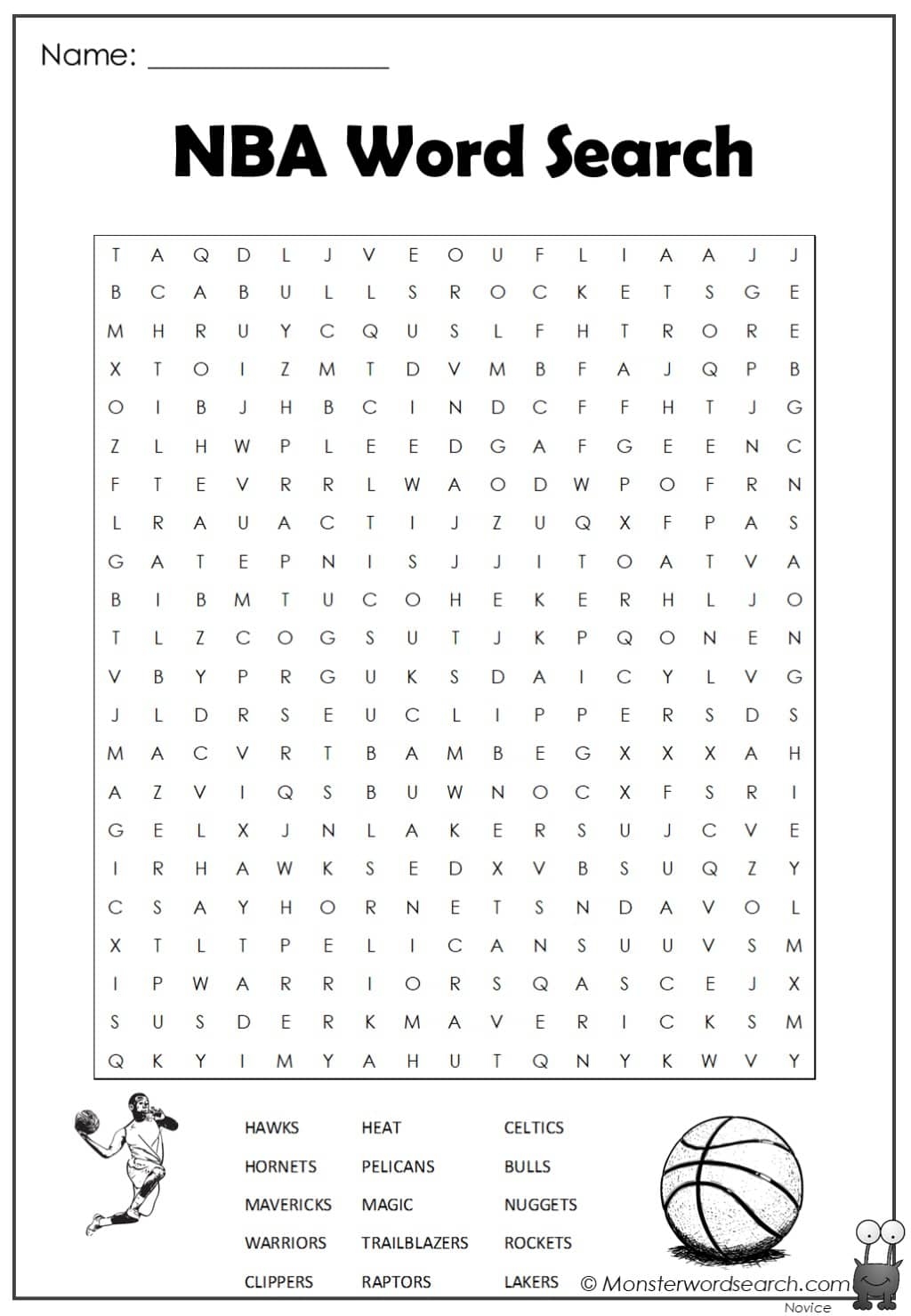 100 Word Search Printable Pdf