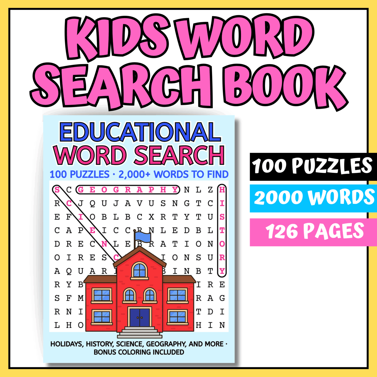 Word Search Puzzles For October