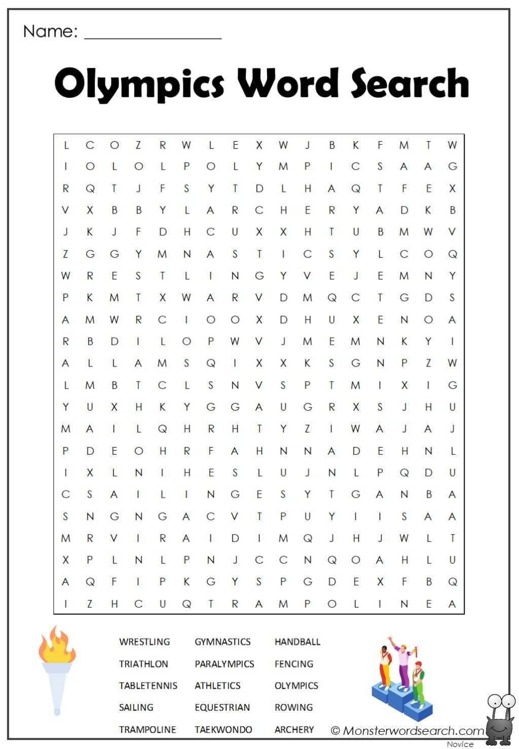 Fun Word Searches For Kids Printable