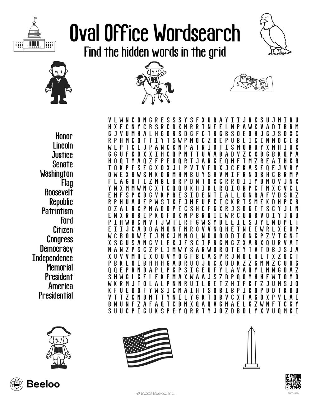 Office Word Search Printable