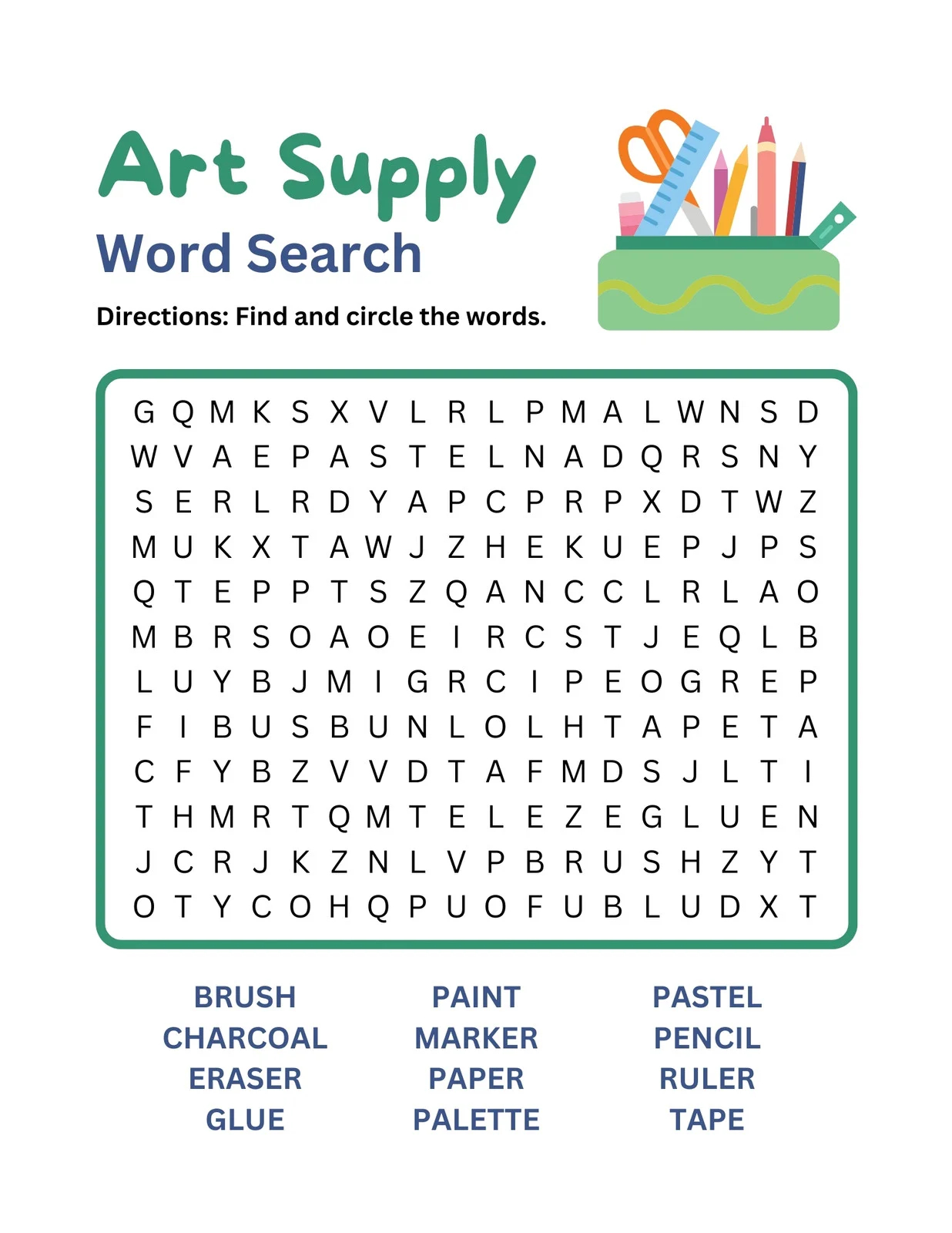 Page 2 Free Printable Word Search Worksheet Templates Canva