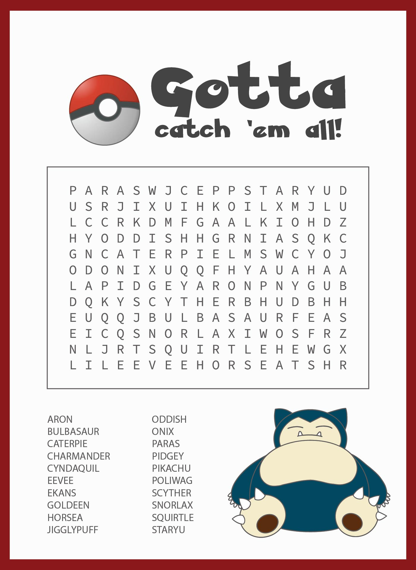 Pokemon Word Searches Worksheets Library Pokemon Word Searches Worksheets Library