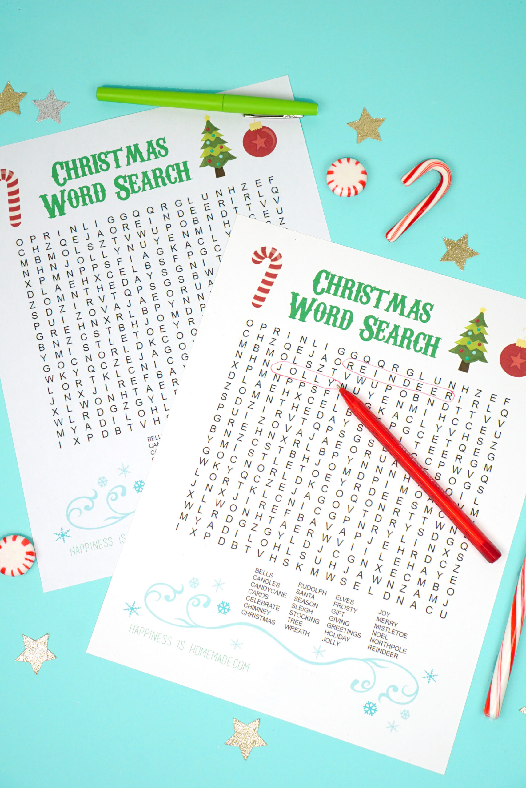 Printable Christmas Word Search For Kids U0026 Adults Happiness Is Homemade