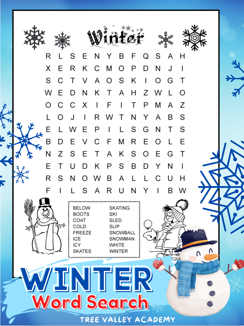 Free Pdf 3rd Grade Word Search Printable