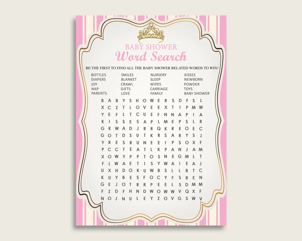 Wow Word Search Printable