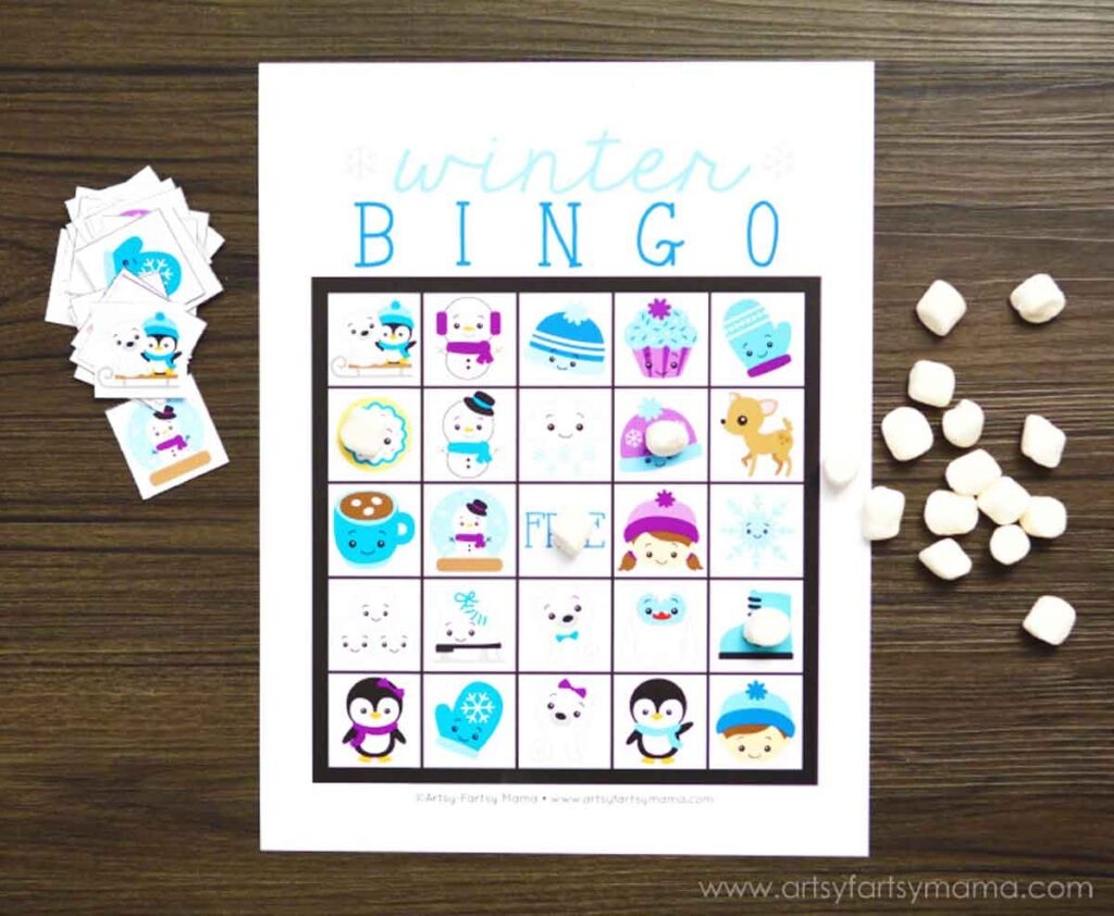 Snow Much Fun 10 Printable Winter Games For Kids 