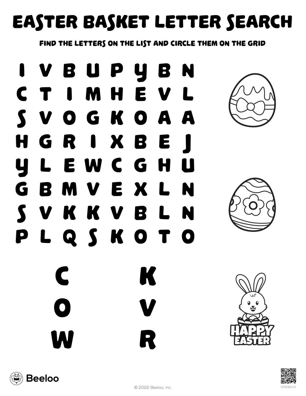 Free Easter Word Search Printables For Kids