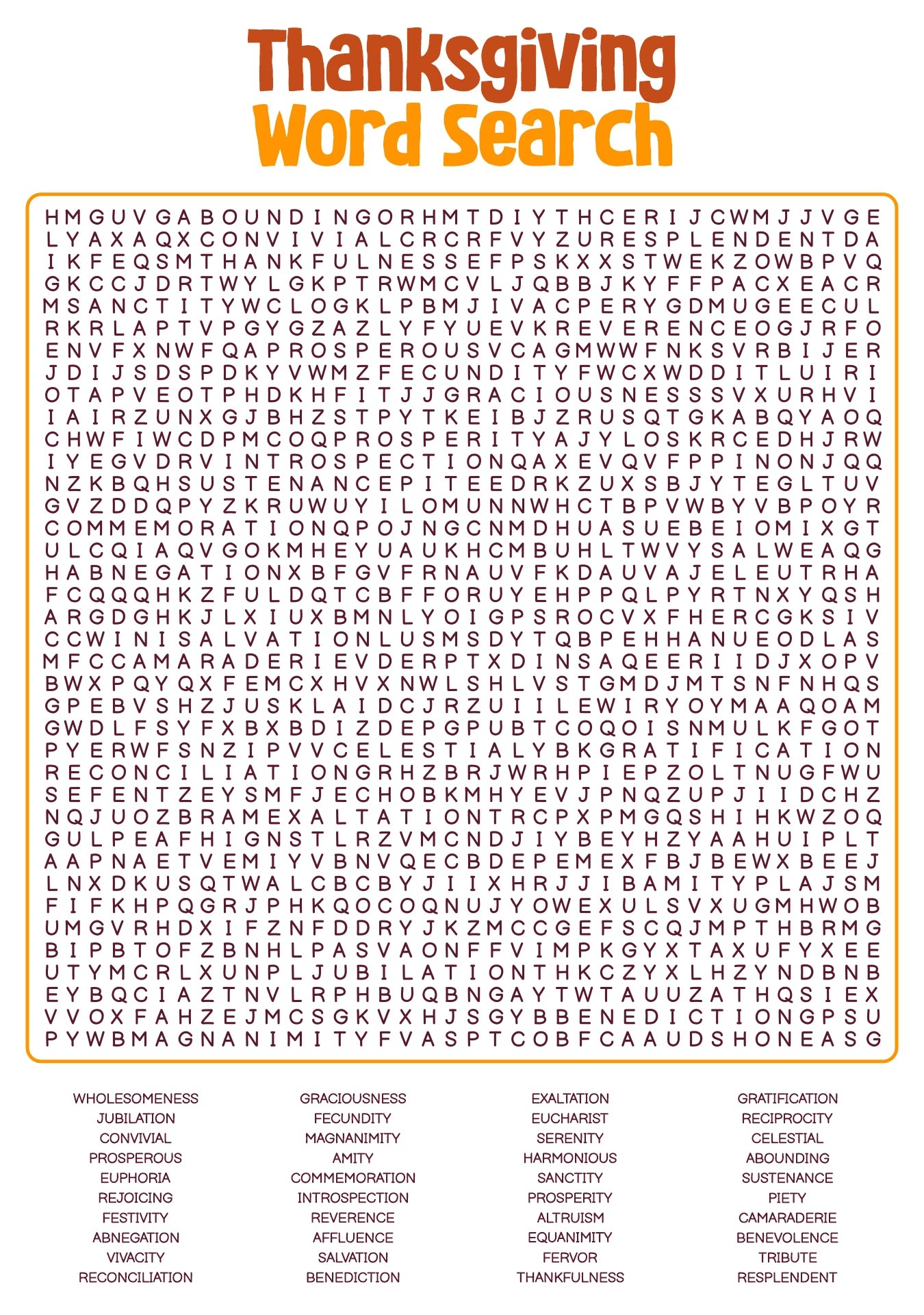 Thanksgiving Word Search Difficult 12 Free PDF Printables Printablee Thanksgiving Word Search Difficult 12 Free PDF Printables Printablee