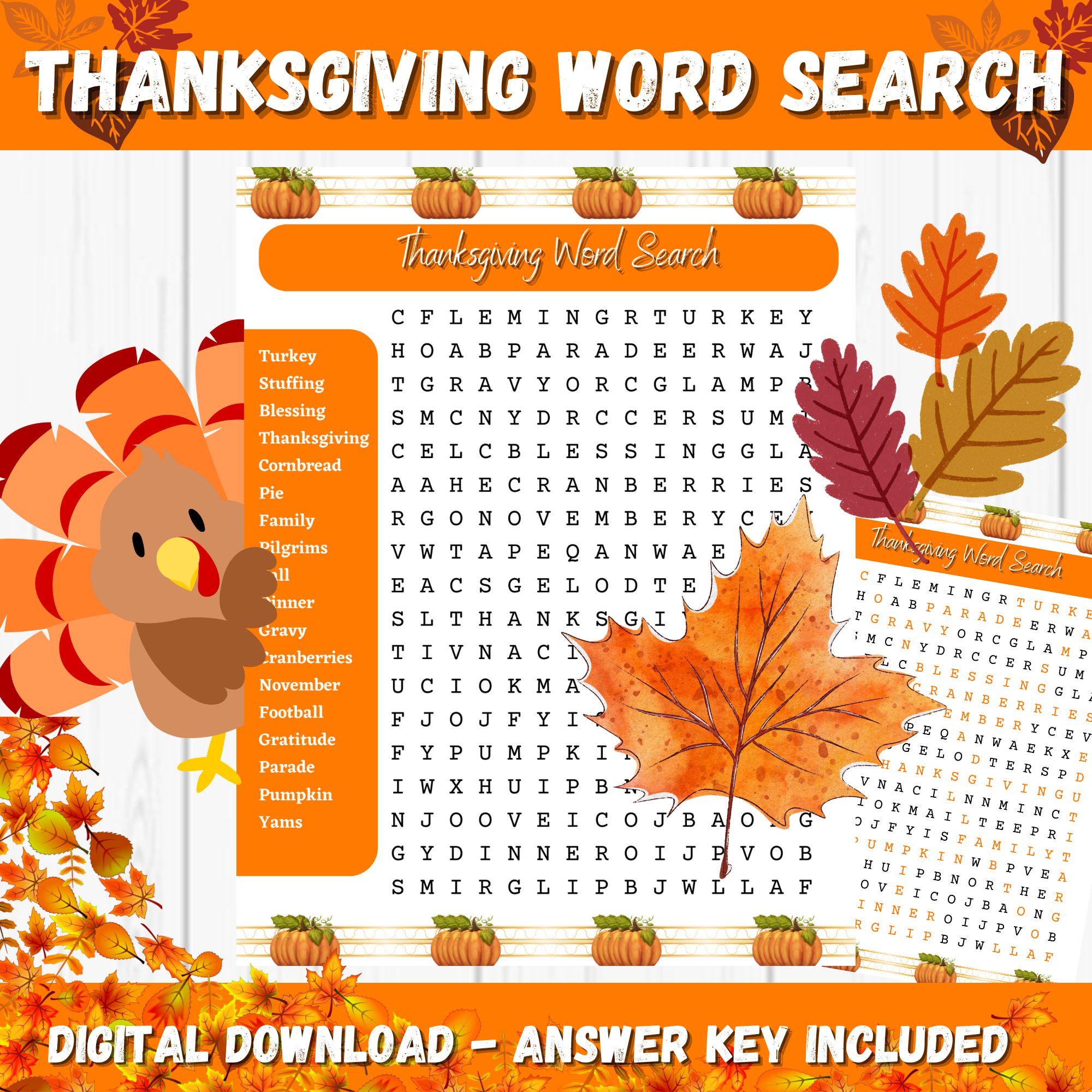 Thanksgiving Word Search Game Thanksgiving Activity For Kids Thanksgiving Printable Game Fall Word Puzzle Word Search For Adults Thanksgiving Word Search Game Thanksgiving Activity For Kids Thanksgiving Printable Game Fall Word Puzzle Word Search For Adults