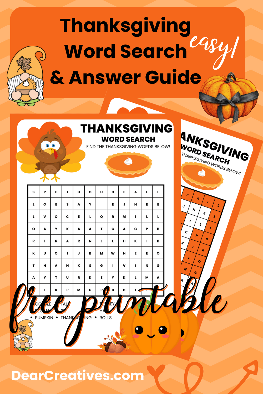 Easy Word Search Printable And Free