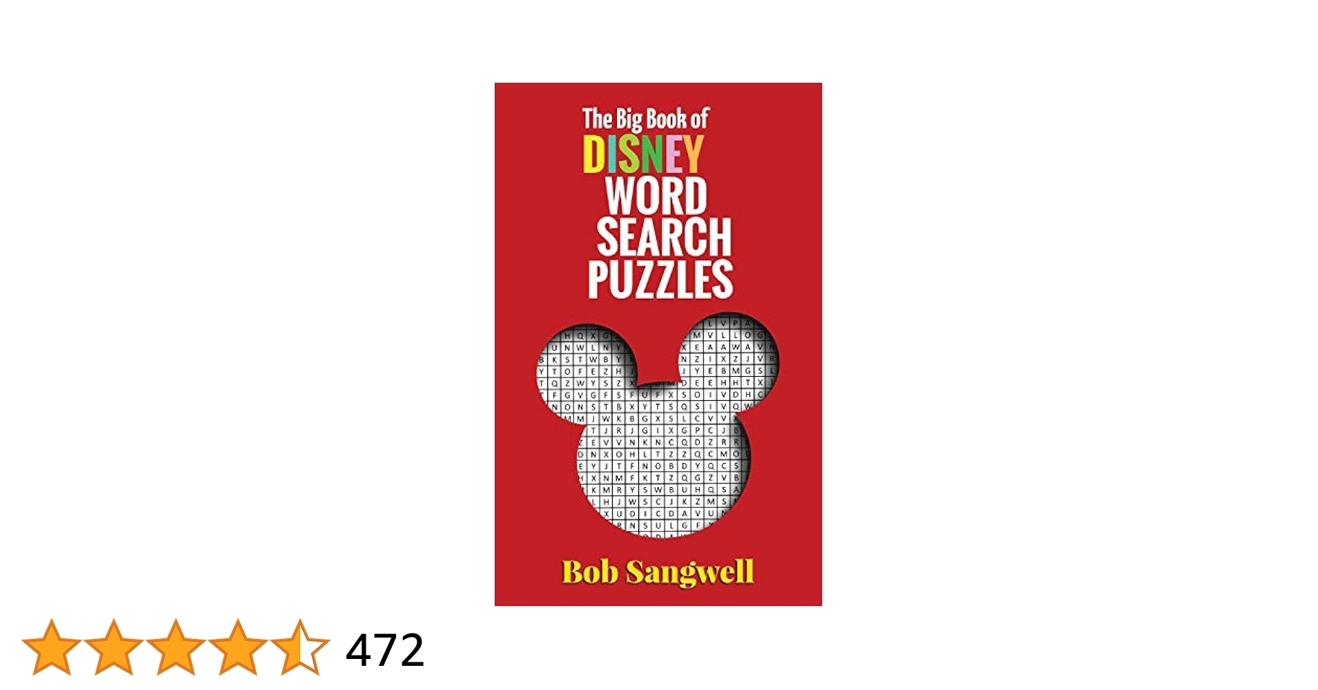 The Big Book Of Disney Word Search Puzzles Sangwell Bob McLain Bob 9781683901679 Amazon Books