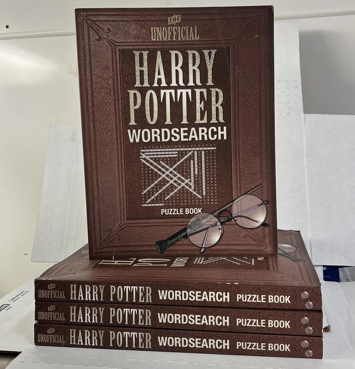 The Unofficial Harry Potter Wordsearch Puzzle Book Like New 9781626692060 EBay