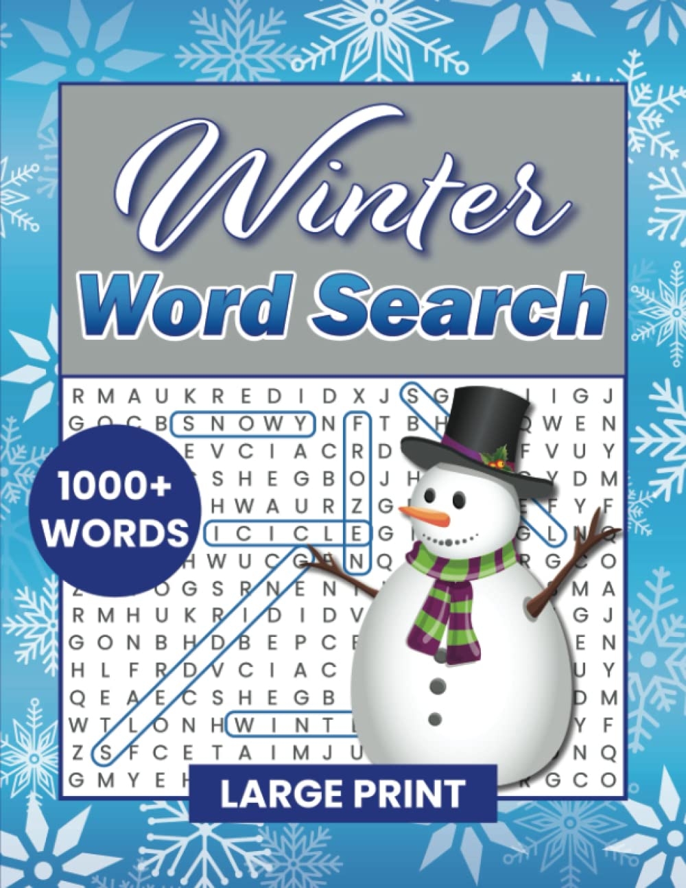 Winter Word Search Large Print Winter Themed Word Find Puzzle Desertcart Seychelles