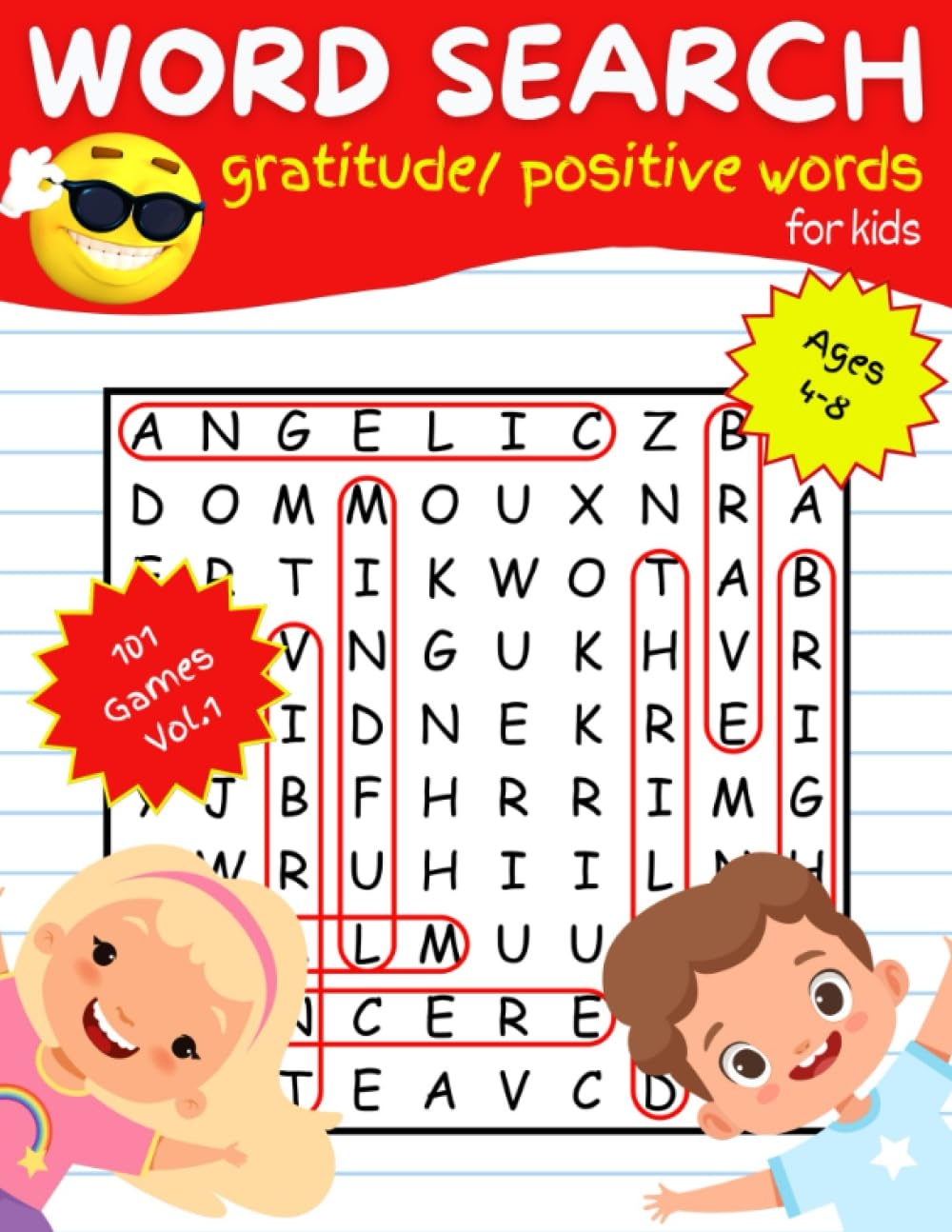 Gratitude Word Search For Kids Gratitude Word Search For Kids