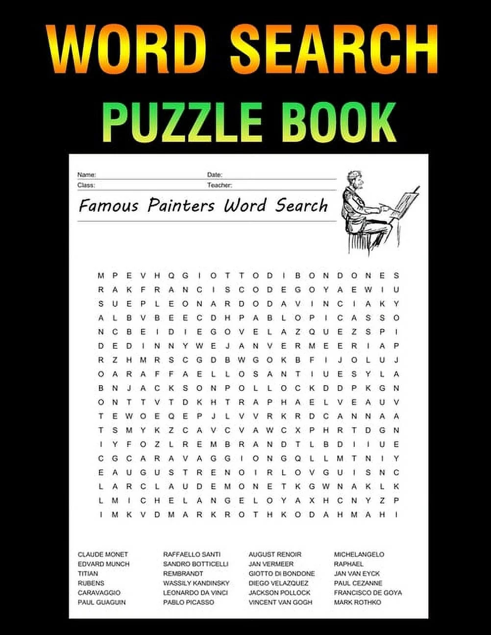 100 Word Search Puzzles Printable