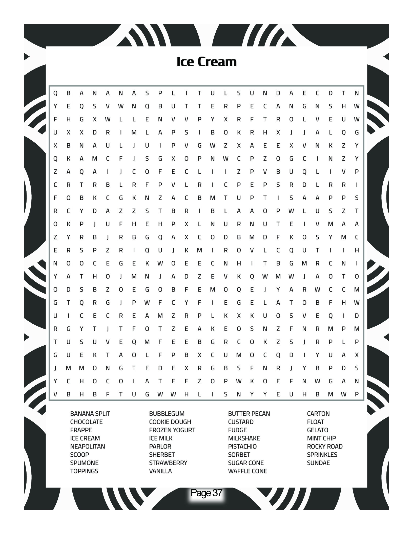 Free Printable Difficult Word Search Sheets