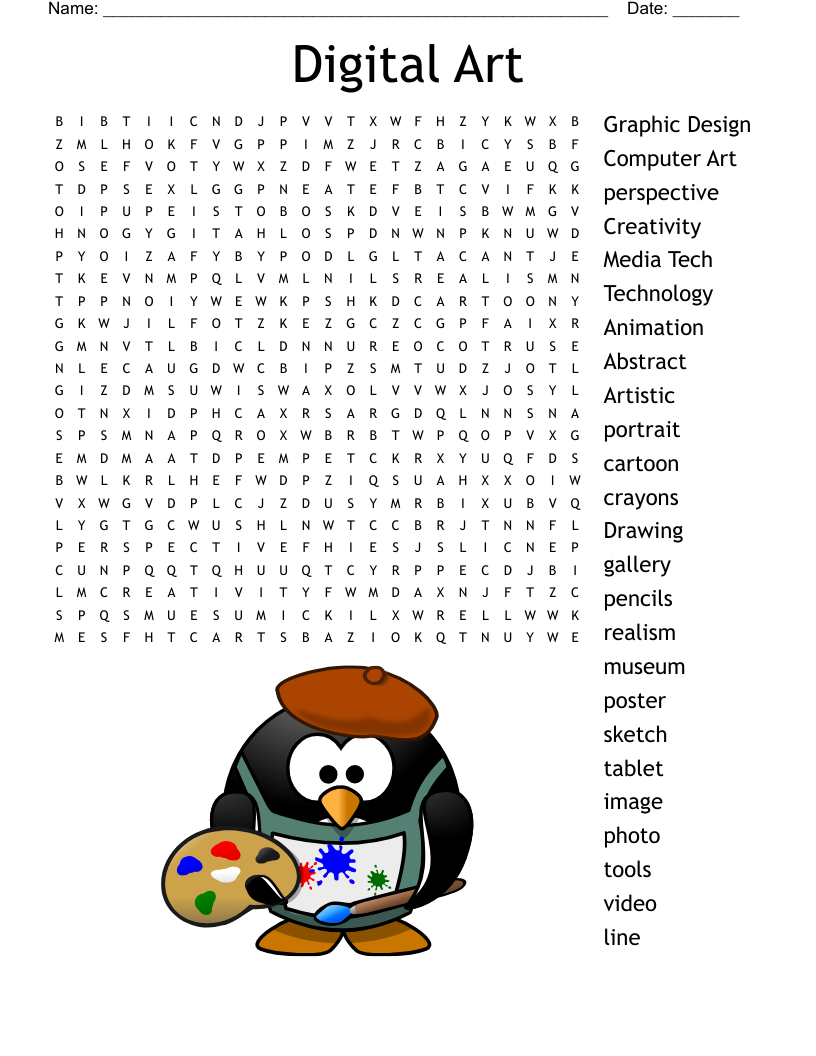 Words Related With Art Word Search WordMint Words Related With Art Word Search WordMint